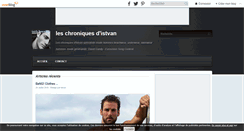 Desktop Screenshot of leschroniquesdistvan.com